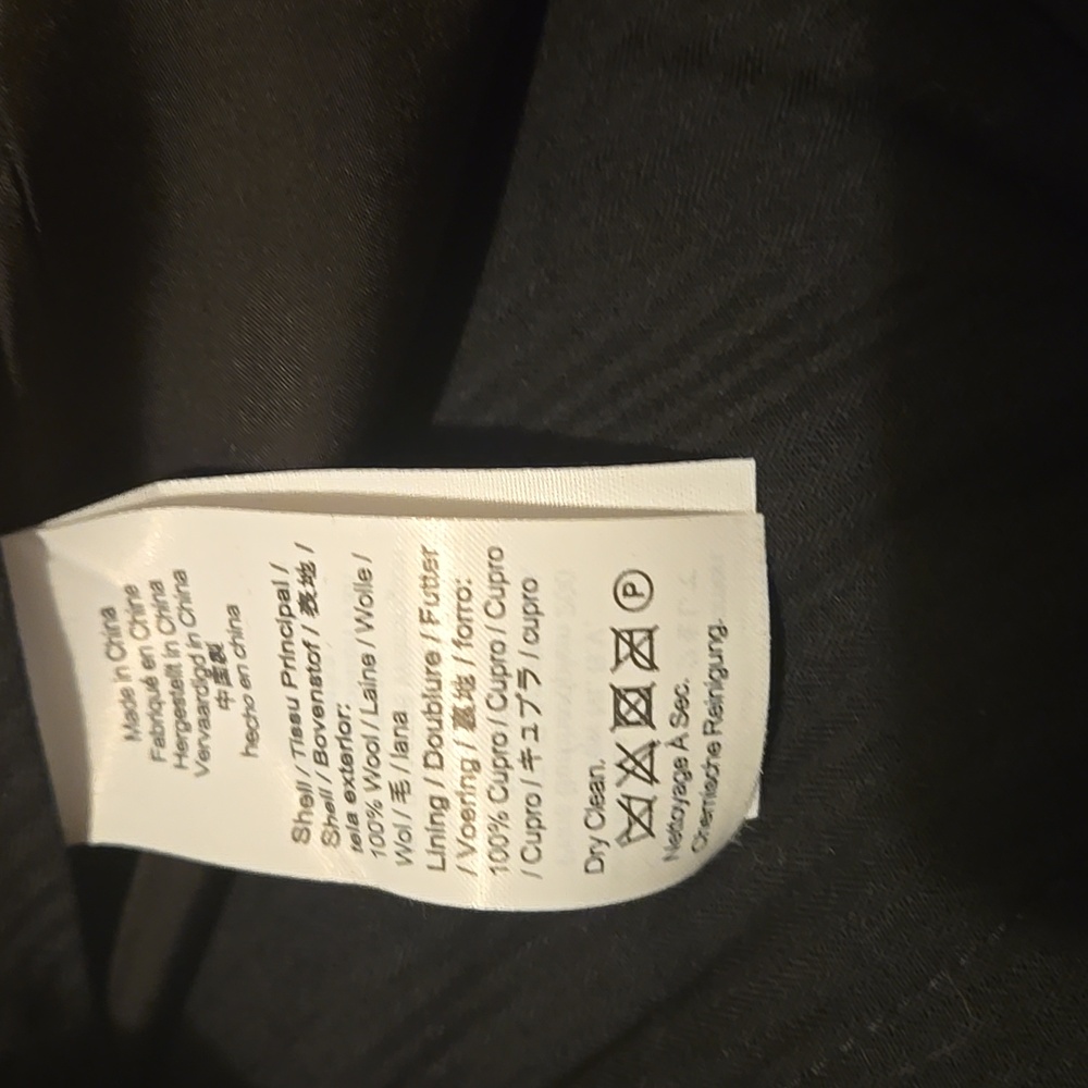 J. Crew Slim Fit Black Trousers 38 X 32 - Picture 4 of 4